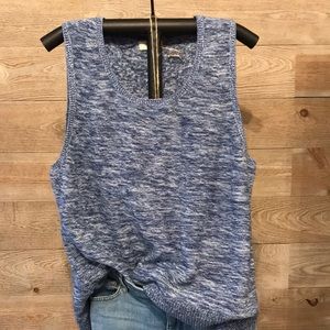 Style & Co. Blue Tank Top Relaxed Fit Sleeveless